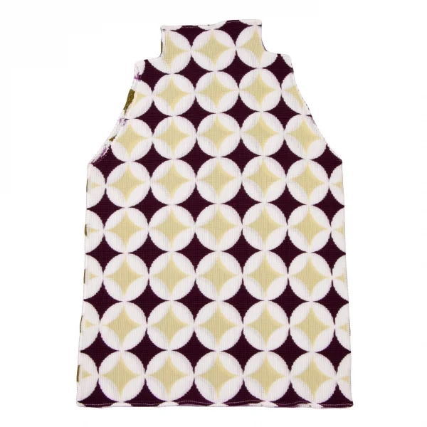ISSEY MIYAKE PLEATS (T.) Printed Sleeveless Top K-137180_008