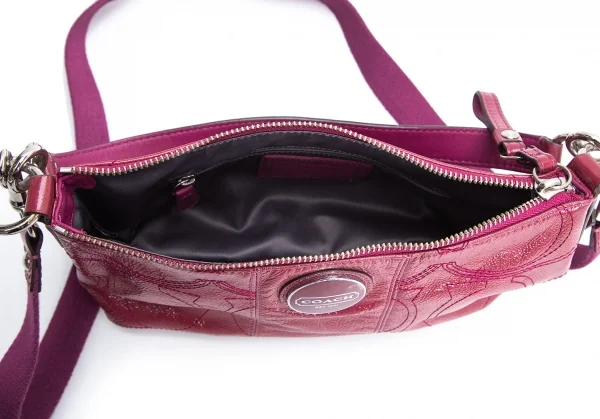 コーチCOACH ステッチ2wayショルダーバッグ ピンク K-137199_013