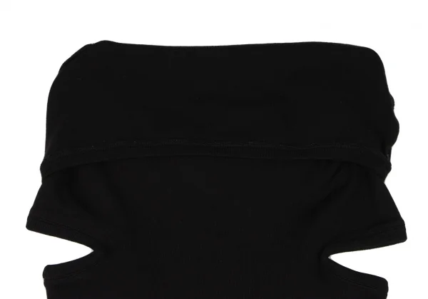 COMME des GARCONS Switching Block Check Drape Neck Dress K-137207_004