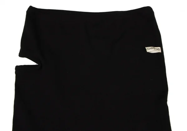 COMME des GARCONS Switching Block Check Drape Neck Dress K-137207_005