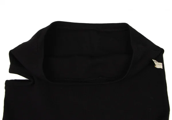 COMME des GARCONS Switching Block Check Drape Neck Dress K-137207_006