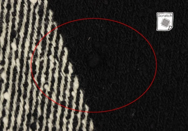 COMME des GARCONS Switching Block Check Drape Neck Dress K-137207_010