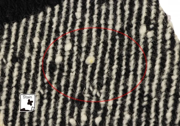 COMME des GARCONS Switching Block Check Drape Neck Dress K-137207_015