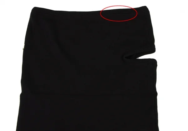 COMME des GARCONS Switching Block Check Drape Neck Dress K-137207_016