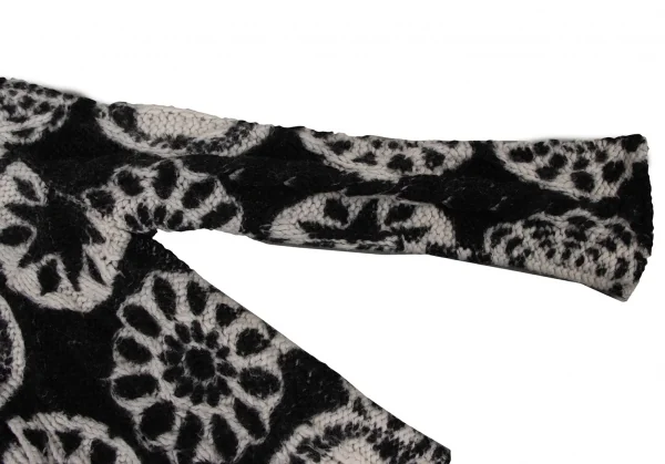 コムデギャルソンCOMME des GARCONS プリント加工手編みニット