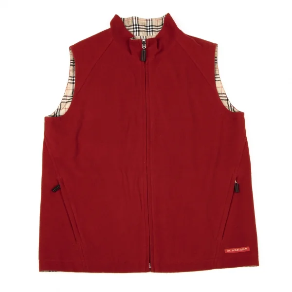 BURBERRY GOLF Checker Reversible Vest K-137243_003