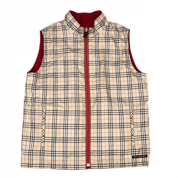 BURBERRY GOLF Checker Reversible Vest K-137243_016