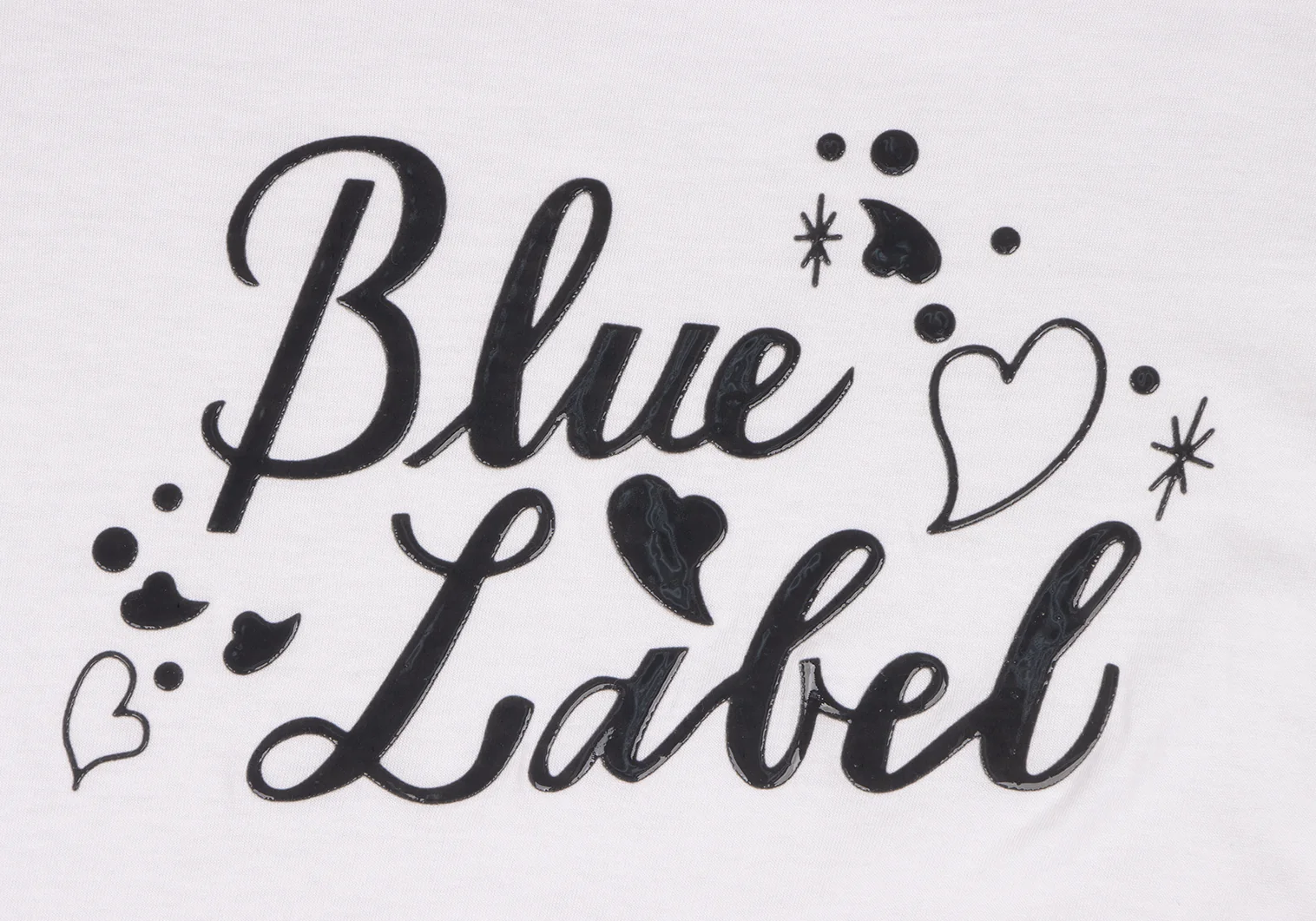 BURBERRY BLUE LABEL ホワイトジャケット 38 BURBERRY BLUE LABEL Front Logo T-shirt White 38 (K-137247