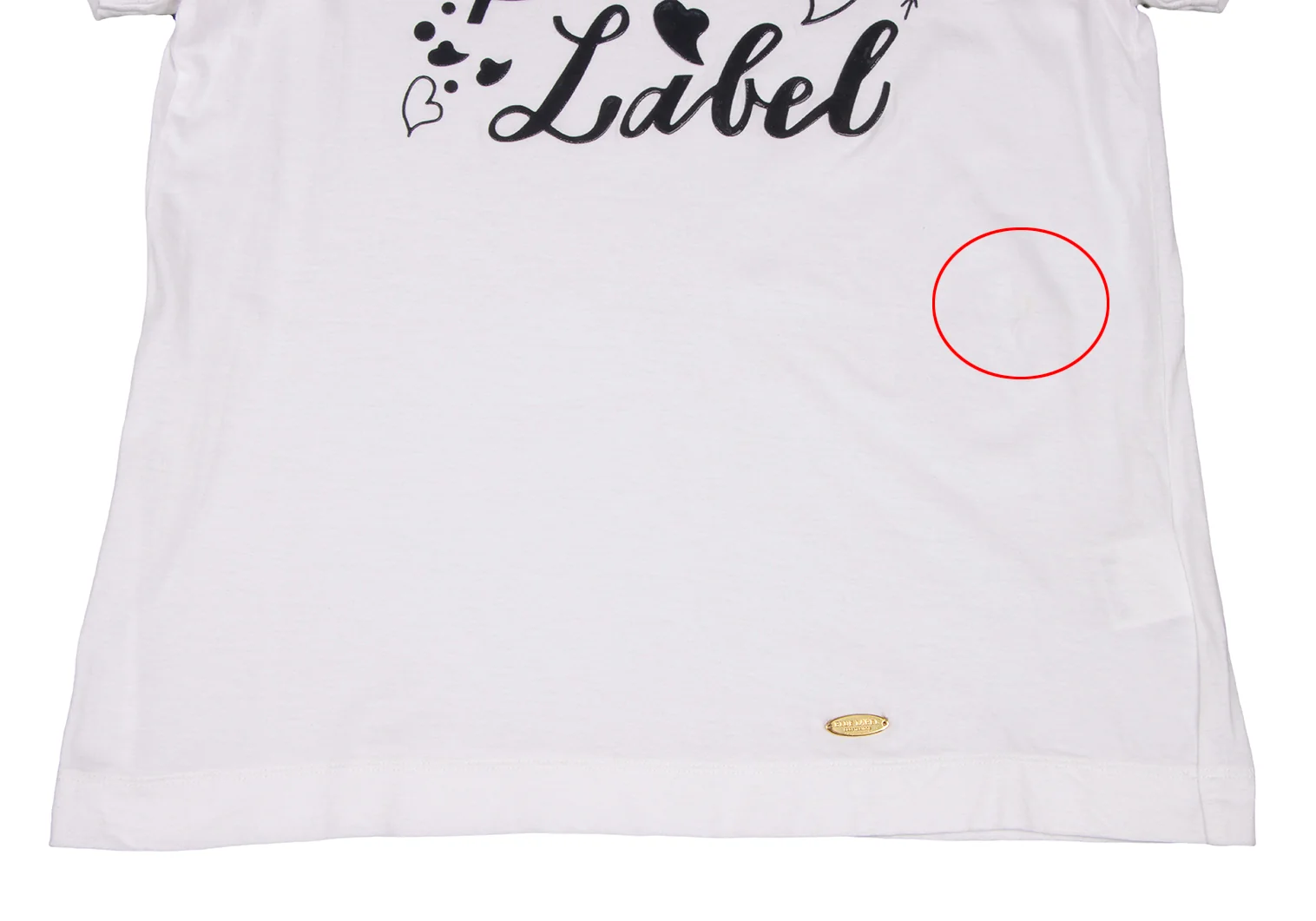 BURBERRY ロゴ Tシャツ 12Y ホワイト BURBERRY バーバリー Tシャツ ロゴプリント コットン オーバー