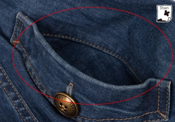 バーバリーレーベルBURBERRY BLUE LABEL ロゴボタンデニムチュニック ブルー38 K-137254_013