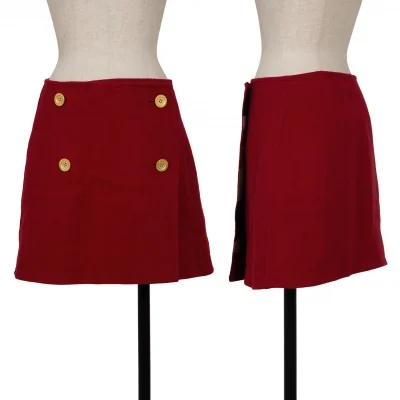 Unbranded Checker Lining Wrap Skirt