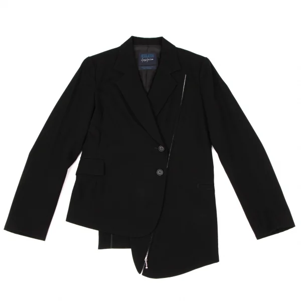 REGULATION yohji yamamoto Asymmetry Zip Design Jacket K-137268_002