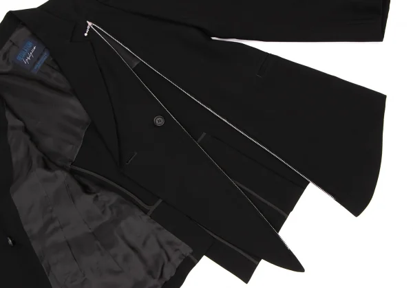 REGULATION yohji yamamoto Asymmetry Zip Design Jacket K-137268_016