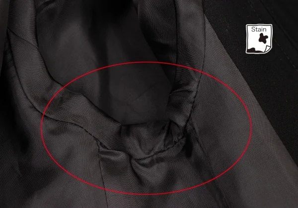 REGULATION yohji yamamoto Asymmetry Zip Design Jacket K-137268_018