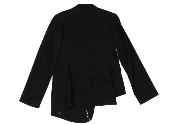 REGULATION yohji yamamoto Asymmetry Zip Design Jacket K-137268_019