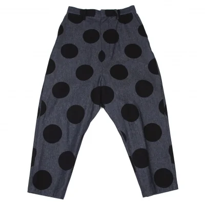 TAKESHI KOSAKA by Y's Pink Label Dot Printed Jeans