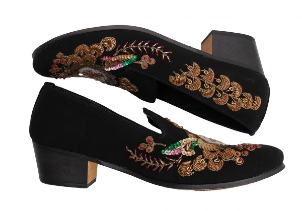TAKESHI KOSAKA by Y's Pink Label Sequins Heel Shoes K-137296_003