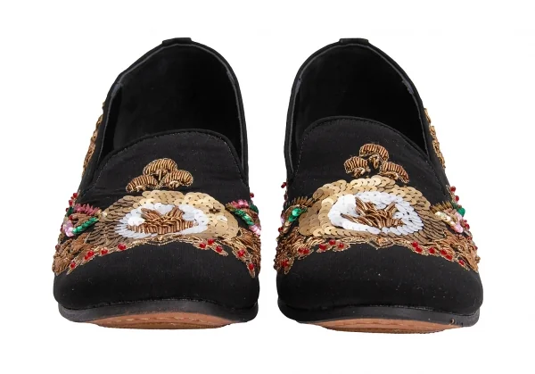 TAKESHI KOSAKA by Y's Pink Label Sequins Heel Shoes K-137296_004