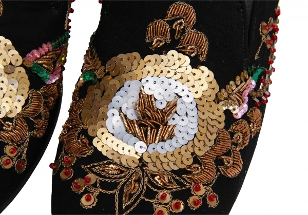 TAKESHI KOSAKA by Y's Pink Label Sequins Heel Shoes K-137296_006