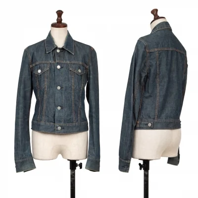 DRIES VAN NOTEN Japanses Denim Fabric Jacket