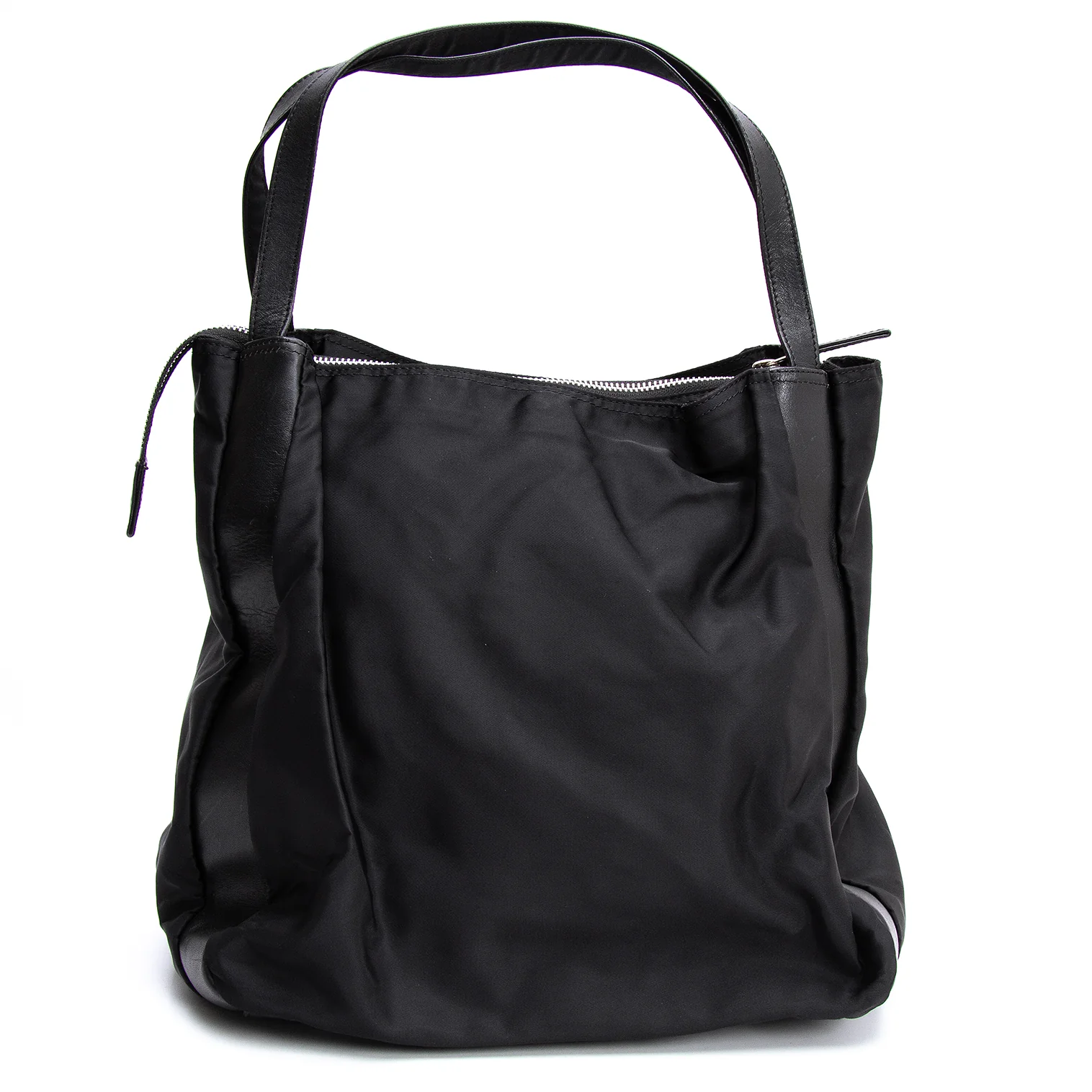 バッグ Y'SACCS YohjiYamamoto Ys leather handbag Y'saccs Yohji Yamamoto Black Leather Handbag – Amber Handbags