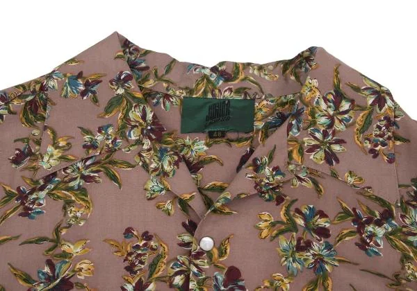 JUNIOR GAULTIER Floral Printed Rayon Shirt K-137311_005