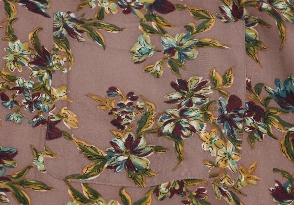 JUNIOR GAULTIER Floral Printed Rayon Shirt K-137311_007
