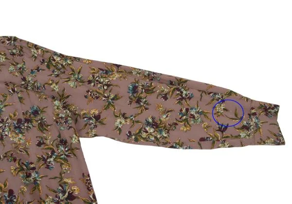 JUNIOR GAULTIER Floral Printed Rayon Shirt K-137311_008