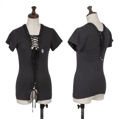 DOLCE&GABBANA Lace-up Design Top