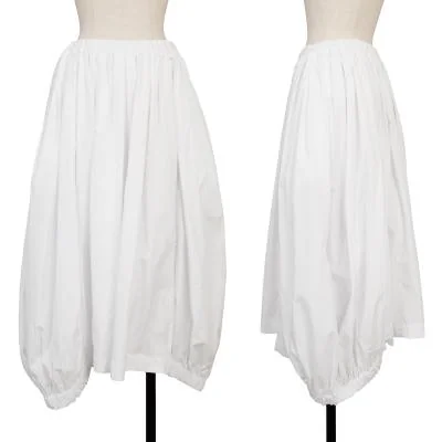 COMME des GARCONS Shirring Gathered Flare Skirt