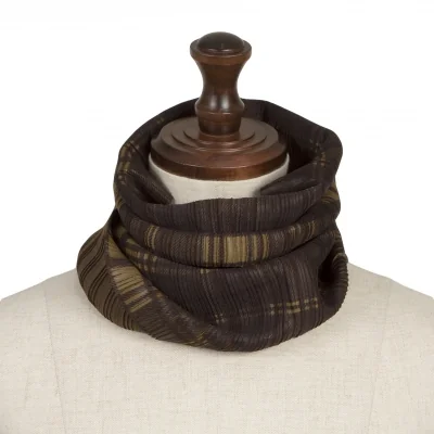 PLEATS PLEASE Checker Neck warmer