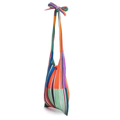 PLEATS PLEASE Colorful Pleats Shoulder Bag