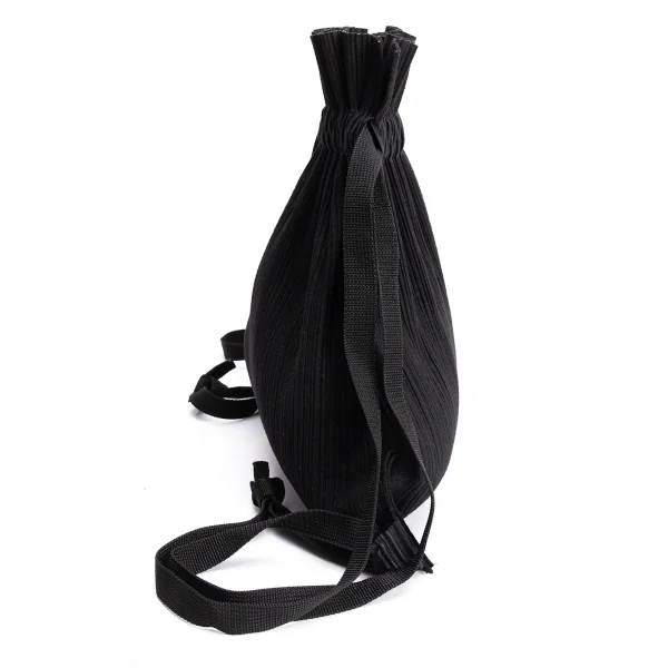 pleats please bag プリーツプリーズ バッグ プリーツプリーズPLEATS PLEASE プリーツ巾着バッグ 黒 | DC