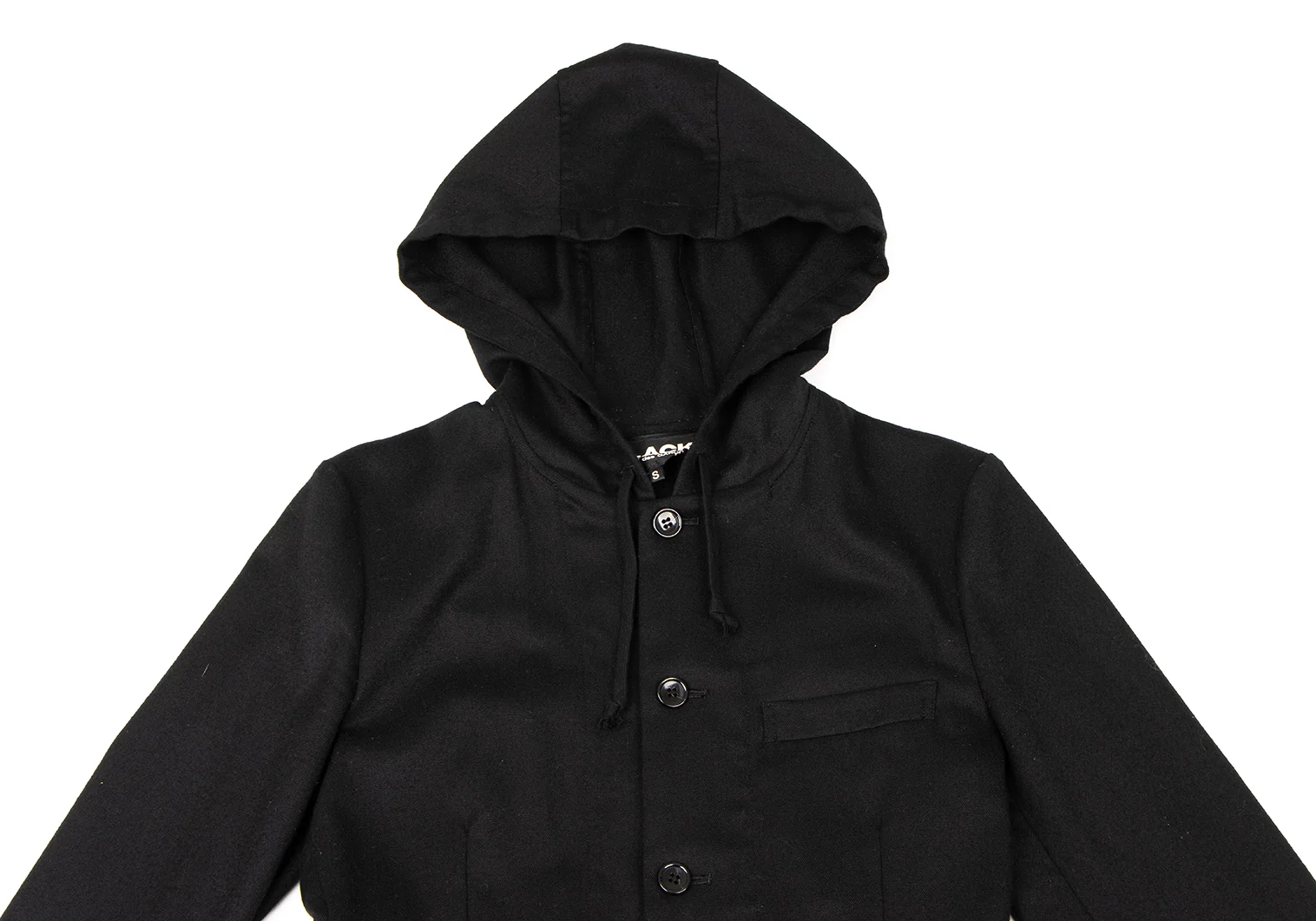 ブラックコムデギャルソンBLACK COMME des GARCONS ウールバック