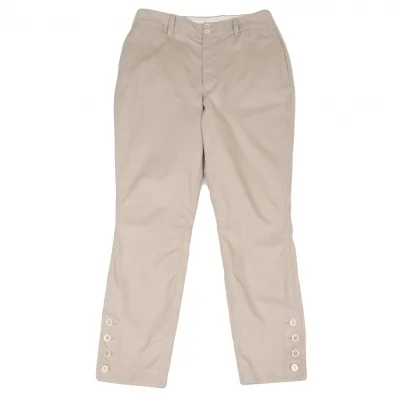 45R Hem Button Stretch Pants