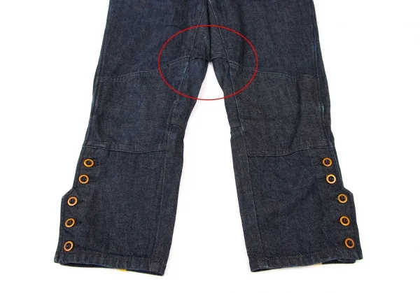 45rpm bakkurii Cotton Hem Buttons Denim Pants K-137579_007