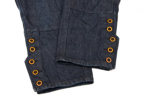 45rpm bakkurii Cotton Hem Buttons Denim Pants K-137579_011