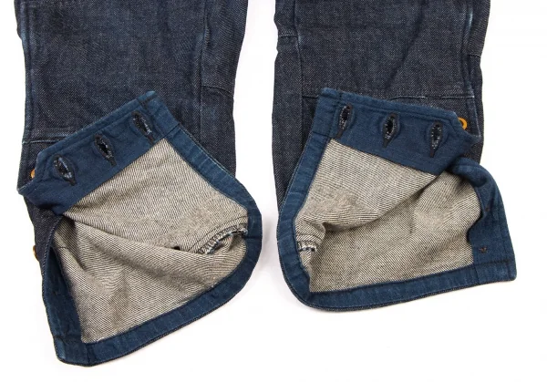 45rpm bakkurii Cotton Hem Buttons Denim Pants K-137579_013