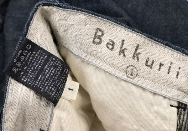 45rpm bakkurii Cotton Hem Buttons Denim Pants K-137579_020