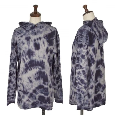ISSEY MIYAKE Tie-dye Hoodie Top