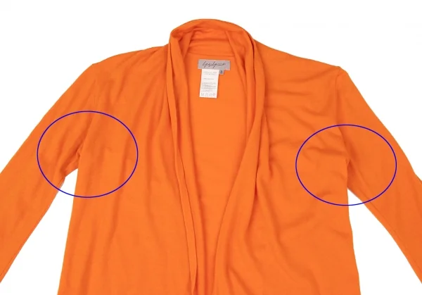 Yohji Yamamoto FEMME Wool Front String Knit Cardigan K-137634_003