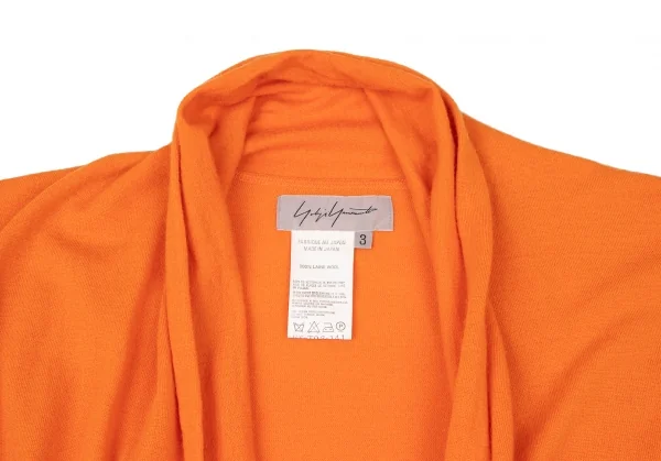 Yohji Yamamoto FEMME Wool Front String Knit Cardigan K-137634_006