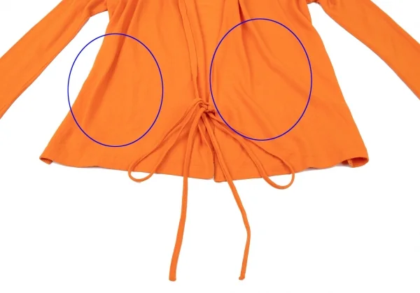 Yohji Yamamoto FEMME Wool Front String Knit Cardigan K-137634_009