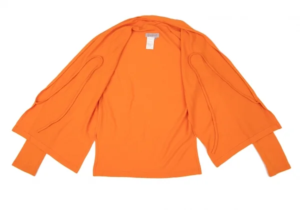 Yohji Yamamoto FEMME Wool Front String Knit Cardigan K-137634_015