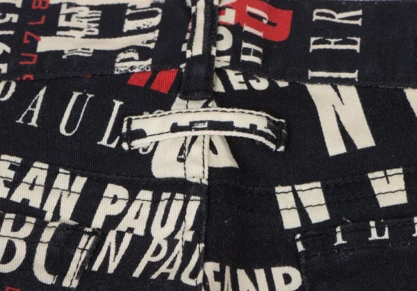 Jean-Paul GAULTIER Typography Printed Pants K-137682_011