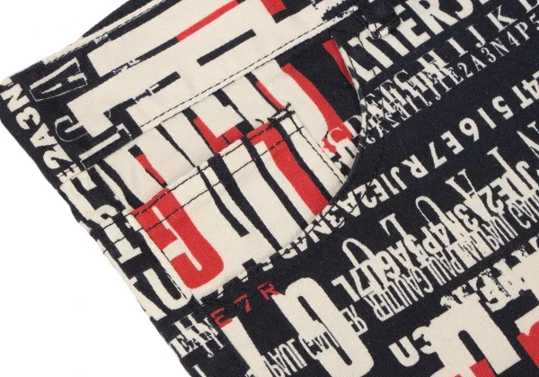 Jean-Paul GAULTIER Typography Printed Pants K-137682_005