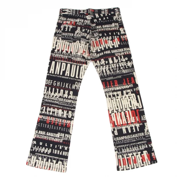 Jean-Paul GAULTIER Typography Printed Pants K-137682_009