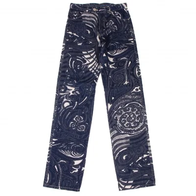 GAULTIER JEAN'S Tribal Jacquard Jeans