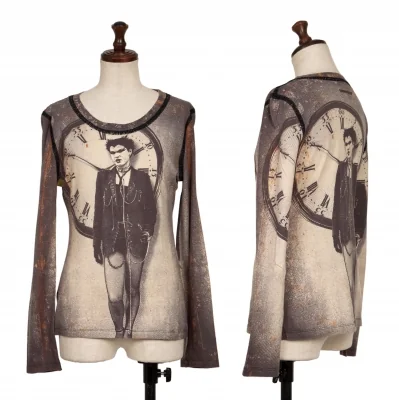 Jean-Paul GAULTIER FEMME Punk Printed T Shirt
