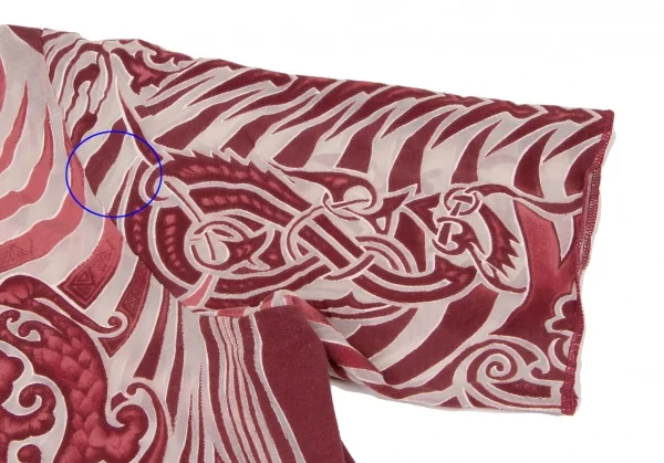 Jean-Paul GAULTIER SOLEIL Tribal Opal Stretch Open Collar Shirt K-137735_010